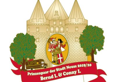 Prinzenpaar 2019/2020 Bernd I. und Conny I.