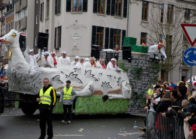 Hippelänger Jecken beim Karneval in Neuss